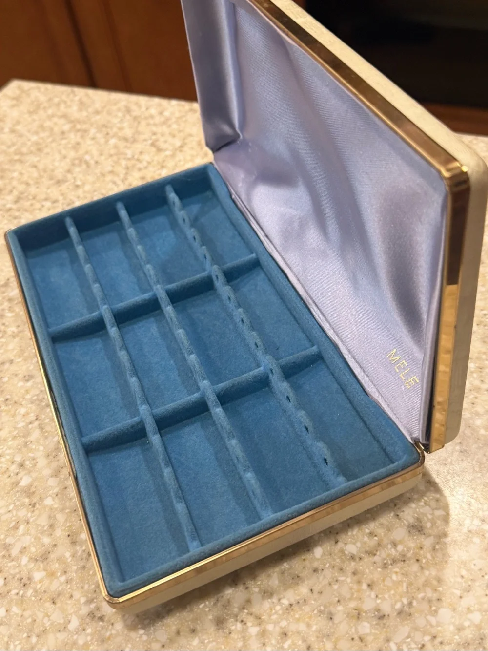 Mele & Co-vintage Velvet Earring Organizer Case